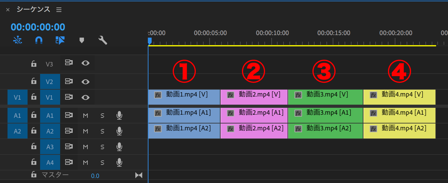 時短テクニック】クリップの並べ替えや削除 で１番早い方法は？ | しろくま動画編集