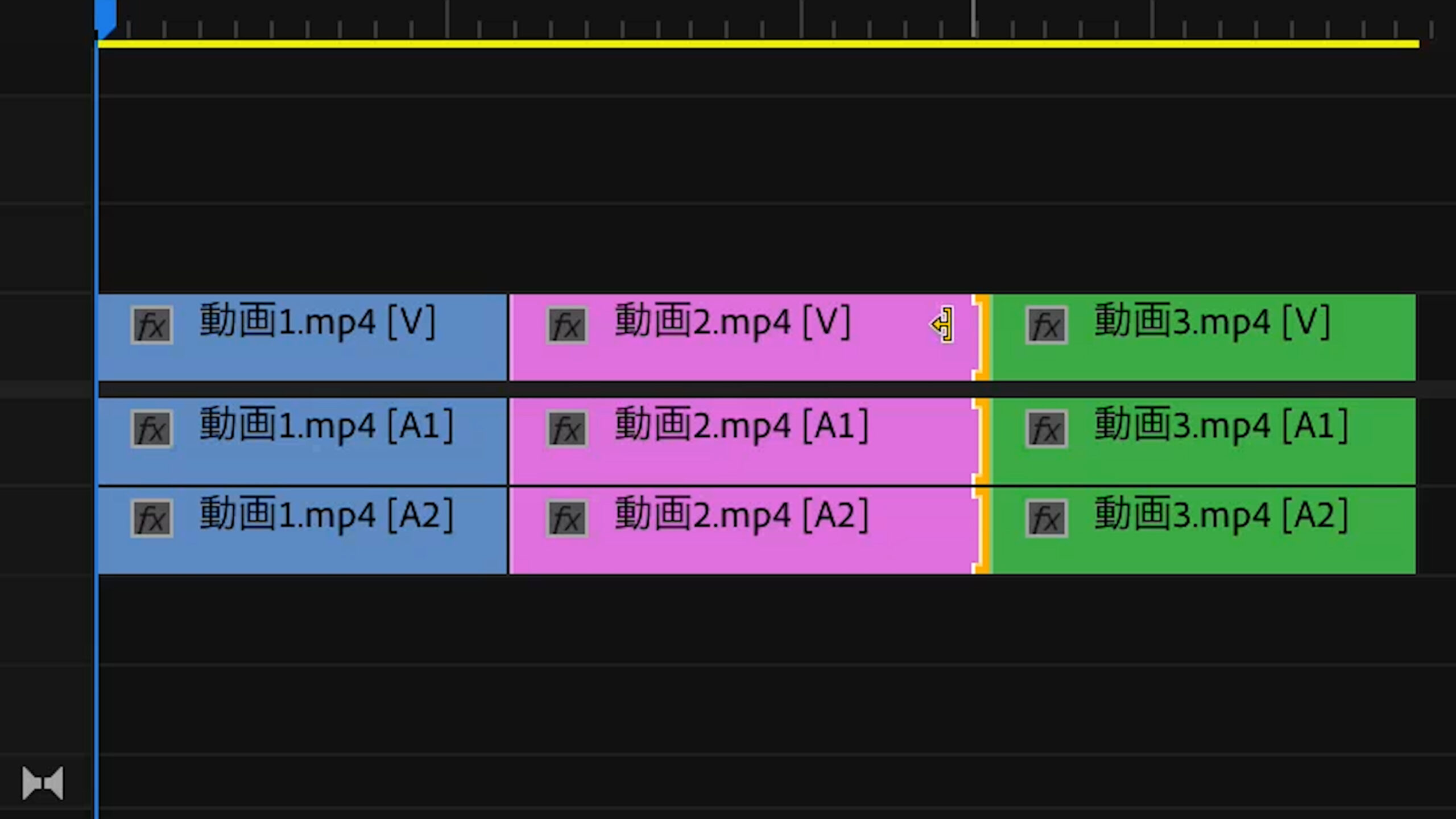 時短テクニック】クリップの並べ替えや削除 で１番早い方法は？ | しろくま動画編集